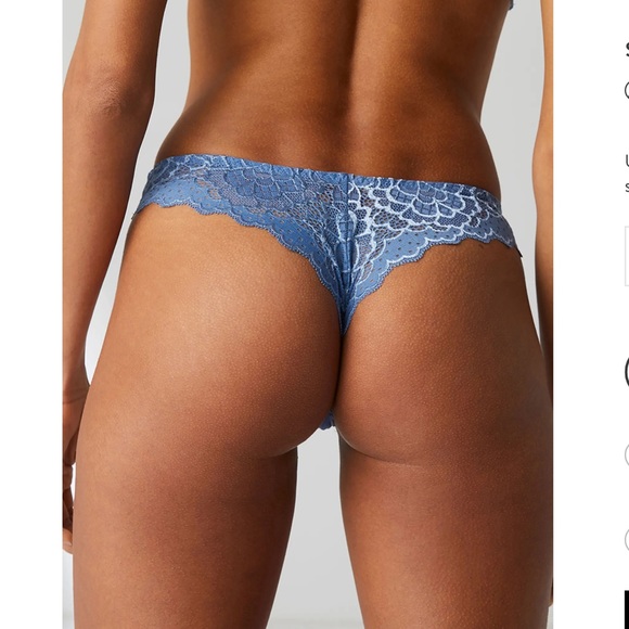 SIMONE PERELE Caresse' Lace Tanga Brief - Picture 2 of 9